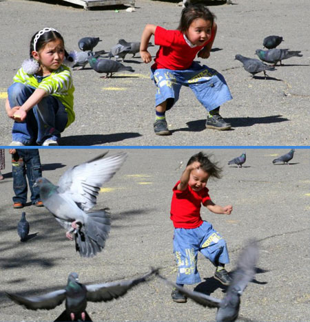 Mongolia child