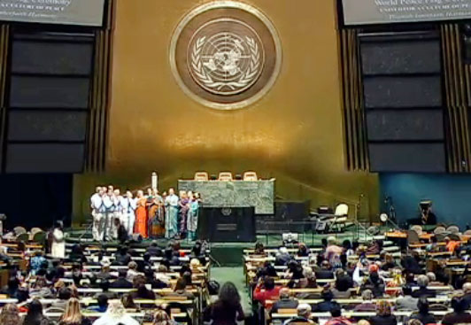 Interfaith ceremony at United Nations